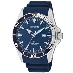 Image of mat rustfri stål quartz med Eco-Drive Herre ur fra Citizen, BN0100-34L